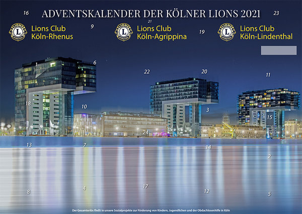 Adventskalender der Kölner Lions 2021